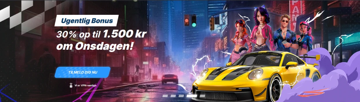 Need For Spin Casino VPN-venlig platform